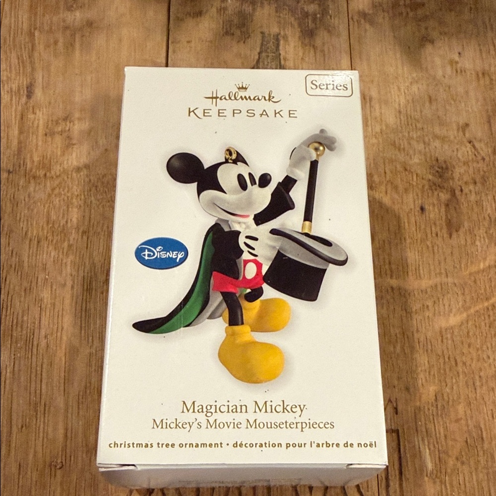 Hallmark Magician Mickey Ornament. First in the series